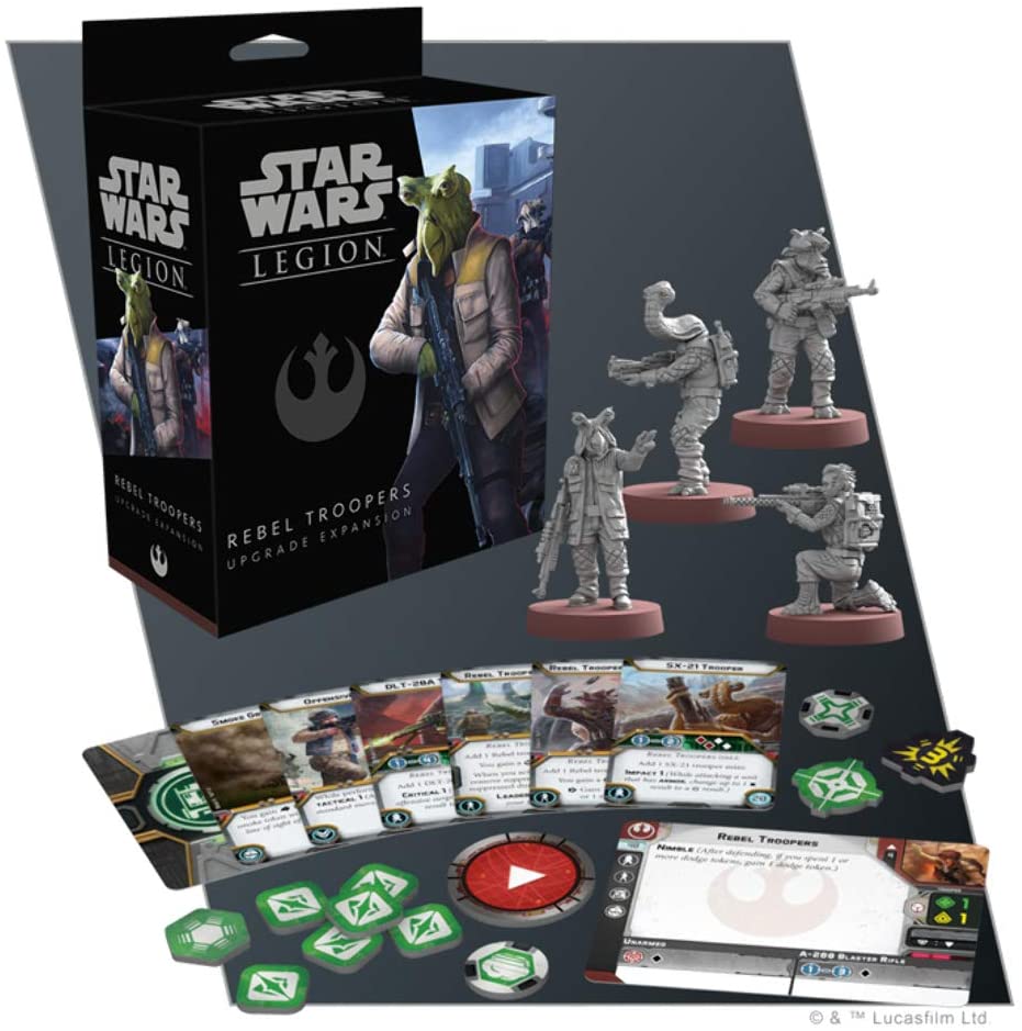 Star Wars : Legion - Rebel Troopers Upgrade Expansion